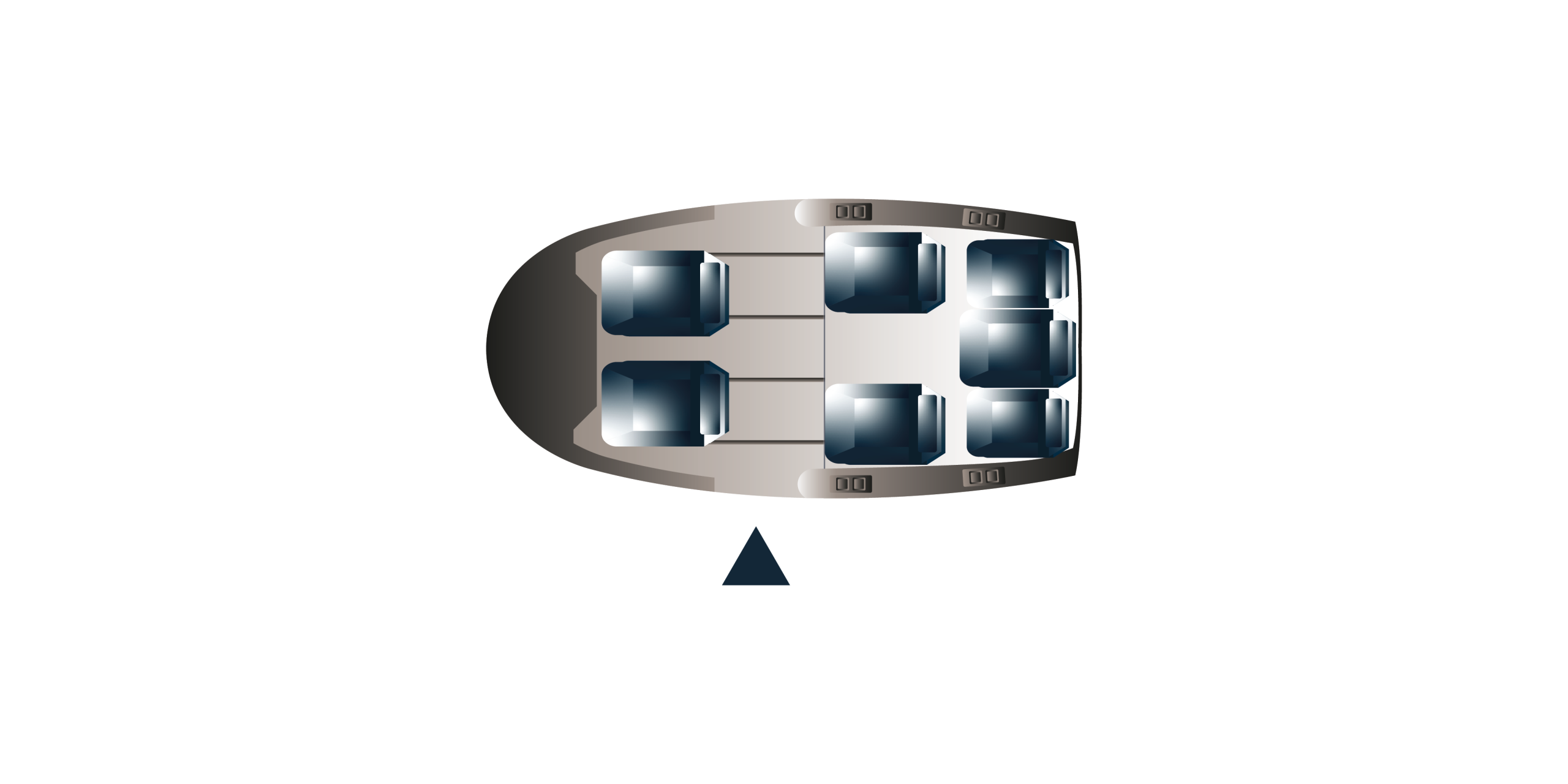 Cirrus SF Vision G2 cabin layout